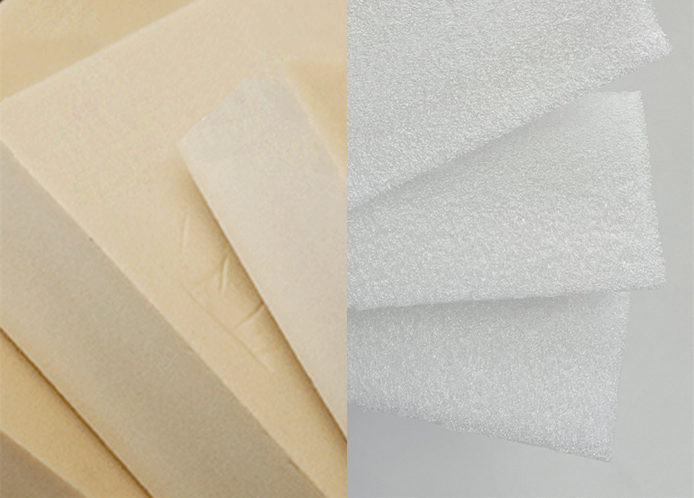 Foam material comparison for swim vest buoyancy