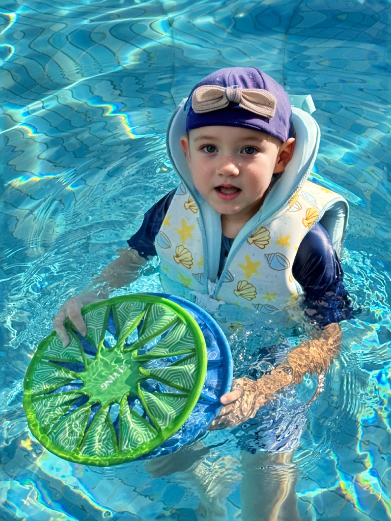 Head Support Swim Vest