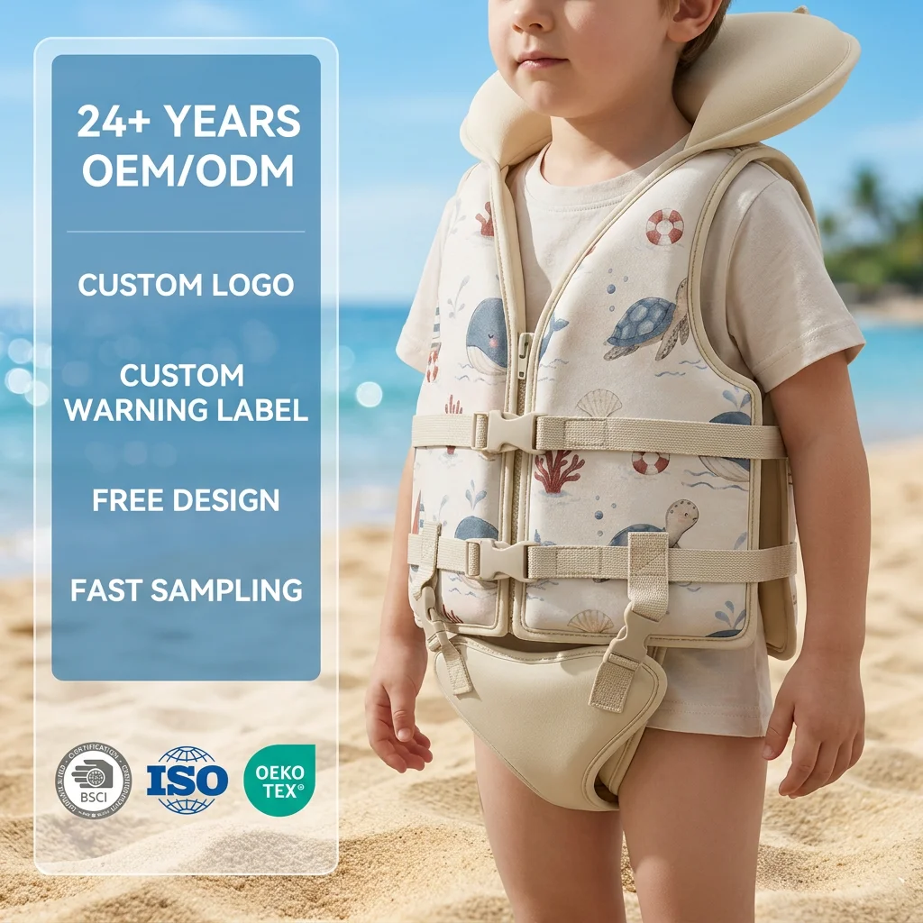head support swim vest